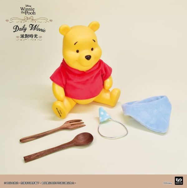 【史派克工廠】結單 免運9月 INFINITY TOY 小熊維尼 日常維尼 派對時光 約17公分 微可動 軟膠 0819 INFINITY TOY 小熊維尼 日常維尼 派對時光 約17公分 微可動 軟膠