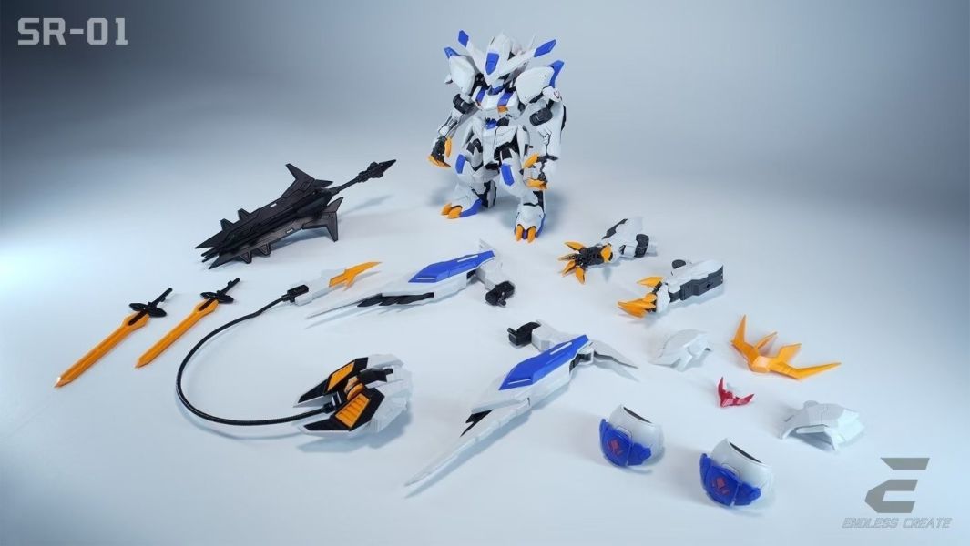 【史派克工廠】預購免運26年3月 EC模型 SR-01 修羅道 白鬼 Byaki MGSD 巴耶力 組裝模型 0116 EC模型 SR-01 修羅道 白鬼 Byaki MGSD 巴耶力 組裝模型