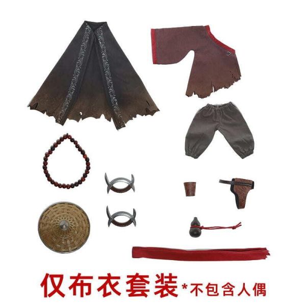 【史派克工廠】預購免運26年6月 精零鍛造 靈機魂 忍者神龜 武俠風 布衣 披風 衣服改件 無本體 0506 精零鍛造 靈機魂 忍者神龜 武俠風 布衣 披風 衣服改件 無本體