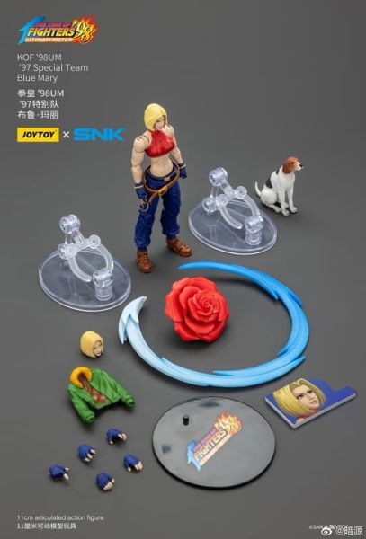 【史派克工廠】預購25年12月 joytoy X SNK 暗源 格鬥天王 1/18 97特別隊 瑪麗 1110 joytoy X SNK 暗源 格鬥天王 1/18 97特別隊 瑪麗