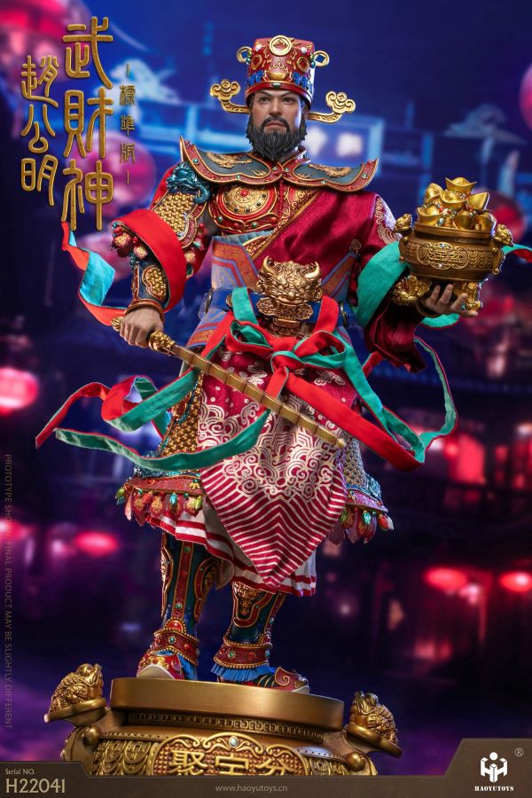 【史派克工廠】結單免運25年Q1 HAOYUTOYS 1/6 神話系列 武財神 趙公明 標準版 招財進寶版 訂 1023 HAOYUTOYS 1/6 神話系列 武財神 趙公明 標準版 招財進寶版 訂