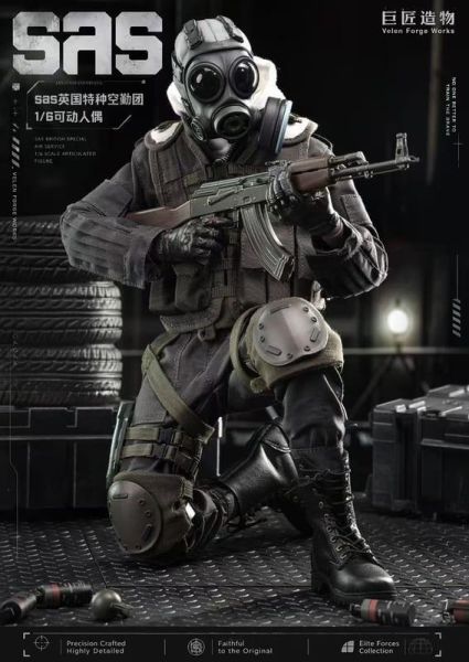【史派克工廠】預購免運Q4 巨匠造物 Velen Forge Work SAS英國特種空勤 1/6 可動人偶 0804 巨匠造物 Velen Forge Work SAS英國特種空勤 1/6 可動人偶