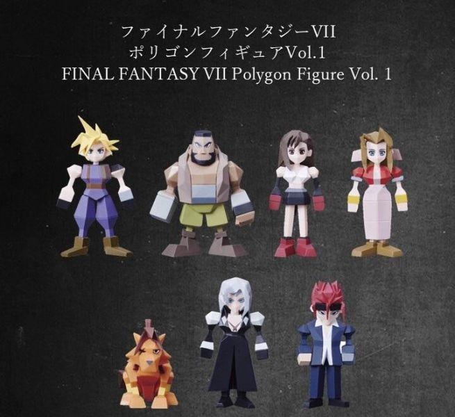 【史派克工廠】結單預購25年3月 SQEX 盒玩 太空戰士7 FF7 多邊型人偶 方塊人 Vol.1 中盒8入 0913 SQEX 盒玩 太空戰士7 FF7 多邊型人偶 方塊人 Vol.1 中盒8入