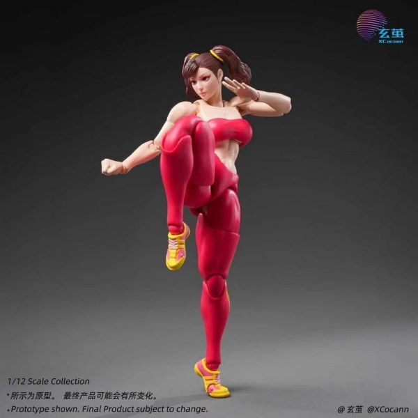 【史派克工廠】預購免運27年Q1 玄繭工作室 格鬥少女 烈華/影姬 1/12 可動人偶 1006 玄繭工作室 格鬥少女 烈華/影姬 1/12 可動人偶