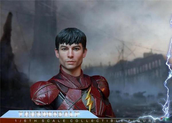【史派克工廠】現貨 BY-ART 1/6 THUNDERBOLT 可動 DC 閃電俠 BY- 020 0224 BY-ART 1/6 THUNDERBOLT 可動 DC 閃電俠 BY- 020