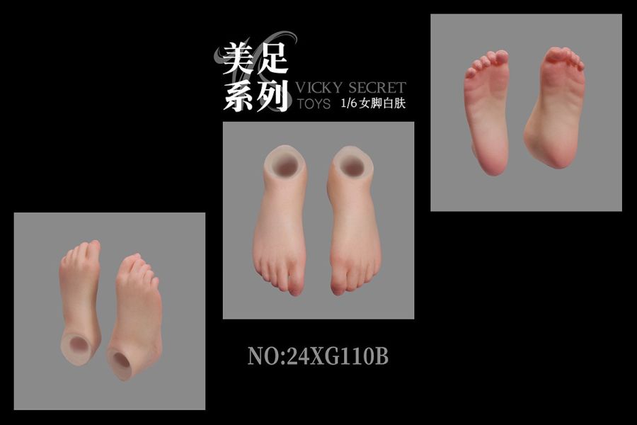 【史派克工廠】結單25年Q2 VSTOYS 1/6 美女腳型 24XG110白膚 24XG111麥色 4對 0113 VSTOYS 1/6 美女腳型 24XG110白膚 24XG111麥色 4對