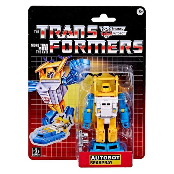 【史派克工廠】預購25年10月 變形金剛 復古系列 RETRO G1 浪花 AUTOBOT SEASPRAY 0829 變形金剛 復古系列 RETRO G1 浪花 AUTOBOT SEASPRAY