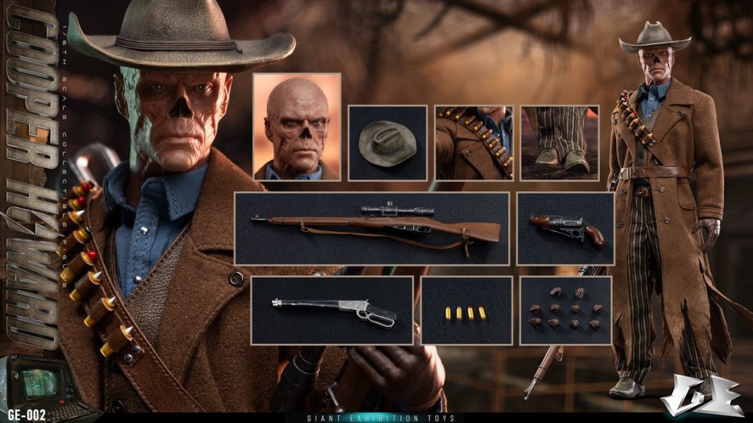 【史派克工廠】結單免運7月Giant exhibition toys 1/6 廢土屍鬼庫柏霍華德 GE-002 0318 Giant exhibition toys 1/6 廢土屍鬼庫柏霍華德 GE-002