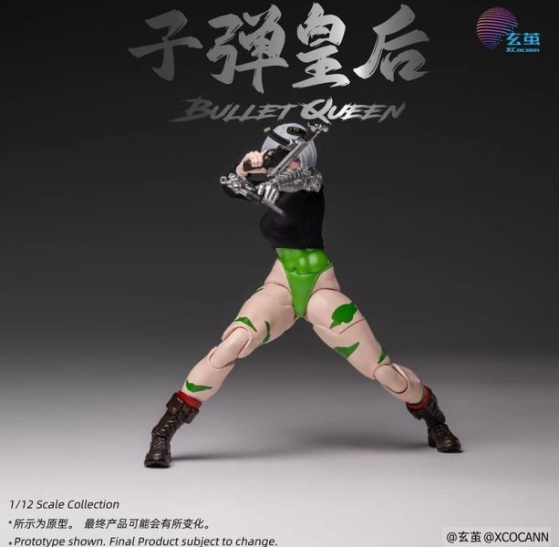 【史派克工廠】預購免運26年Q4 玄繭工作室 賽博鬥士俱樂部 子彈皇后 標準版 豪華版 1/12可動人偶 0527 玄繭工作室 賽博鬥士俱樂部 子彈皇后 標準版 豪華版 1/12可動人偶