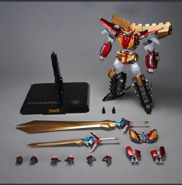 【史派克工廠】結單免運25年9月 大火鳥玩具 神龍拯救隊之元氣星魂 烈焰星神 合金完成品 特典版 0822 大火鳥玩具 神龍拯救隊之元氣星魂 烈焰星神 合金完成品 特典版