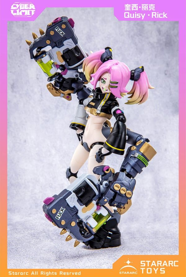 【史派克工廠】結單免運25年2月 STARARC TOYS 星弧玩具 1/12 賽博終極 奎西 麗克 可動成品 0109 STARARC TOYS 星弧玩具 1/12 賽博終極 奎西 麗克 可動成品