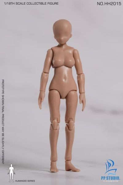 【史派克工廠】預購26年Q1 PP STUDIO 1/18 女款小麥色素體 女款美白色素體 0120 PP STUDIO 1/18 男黑膚色素體 高肩 矮肩