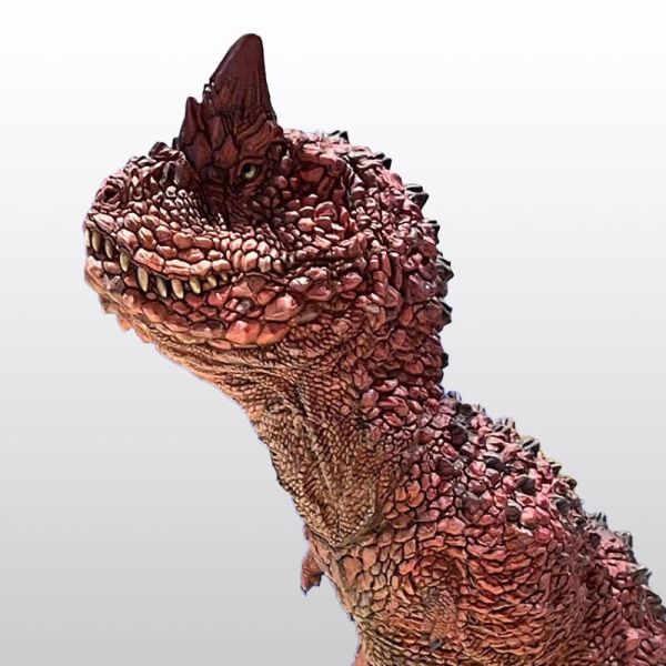 【史派克工廠】結單25年2月 gruezi lab 食肉牛龍 紅色 37公分 軟膠完成品 1119 gruezi lab 食肉牛龍 紅色 37公分 軟膠完成品
