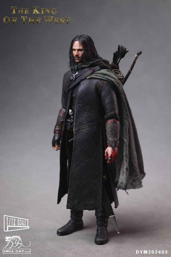 【史派克工廠】結單免運25年Q3 地獄貓 1/12 西方之王 魔戒 亞拉岡 可動人偶 DYM202403 0424 地獄貓 1/12 西方之王 魔戒 亞拉岡 可動人偶 DYM202403