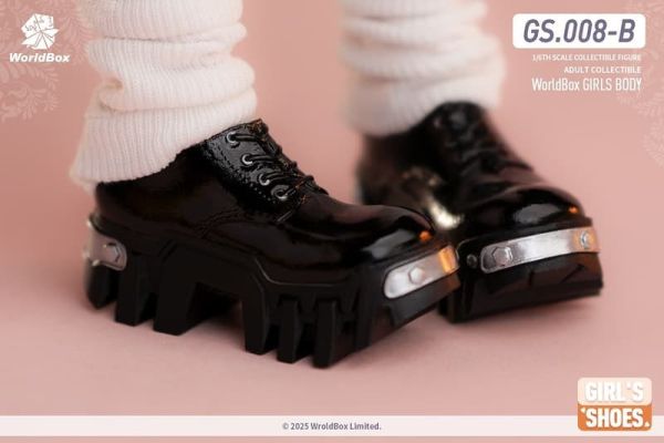 【史派克工廠】預購免運26年1月 Worldbox 1/6 兩穿推土機靴 黑色 黃褐色 2款 1218 Worldbox 1/6 兩穿推土機靴 黑色 黃褐色 2款