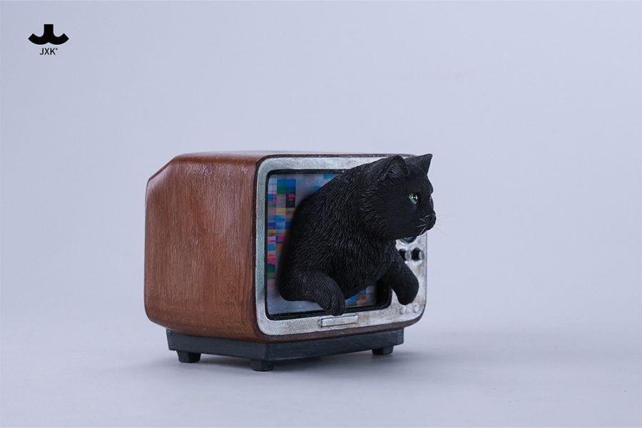 【史派克工廠】預購免運25年Q4 JXK 動物公仔 頻道貓 Channel Cat JXK311-A/B/C 1119 JXK 動物公仔 頻道貓 Channel Cat JXK311-A/B/C