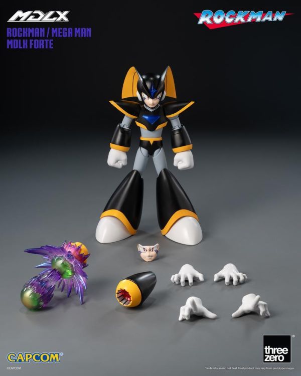 【史派克工廠】預購免運27年Q2 Threezero 洛克人7 宿命的對決！ MDLX 佛魯迪 一般版 1112 Threezero 洛克人7 宿命的對決！ MDLX 佛魯迪 一般版