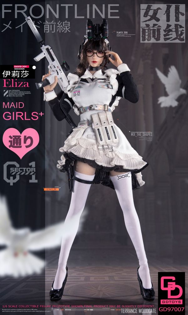 【史派克工廠】結單 23年Q3預購 GDTOYS GD97007 女僕前線 第2彈 伊莉莎 ELIZA 1/6 0608 GDTOYS GD97007 女僕前線 第2彈 伊莉莎 ELIZA 1/6