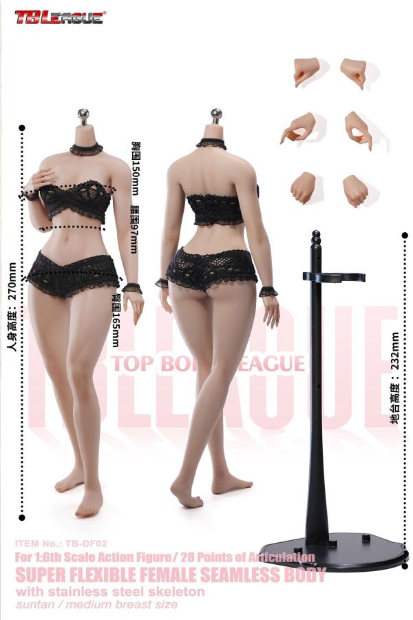 【史派克工廠】預購免運26年Q2 TBLeague 1/6 蜂腰豐臀 曲線天成 女素體 不含頭雕連腳款 2款 0303 TBLeague 1/6 蜂腰豐臀 曲線天成 女素體 不含頭雕連腳款 2款