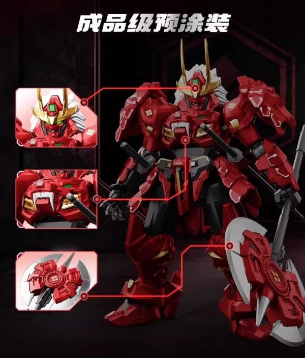 【史派克工廠】預購免運2月 森寶 MOSHOWTOYS 模壽 先祖效應 甲斐之虎 天流級 常規第二 中盒6入 0122 森寶 MOSHOWTOYS 模壽 先祖效應 甲斐之虎 天流級 常規第二 中盒6入