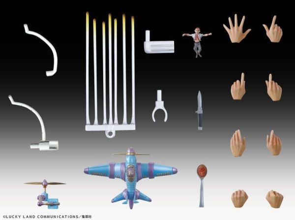 【史派克工廠】結單25年12月MEDICOS JOJO的奇妙冒險 第5部 超像可動 納蘭迦·吉爾各&史密斯飛船 0718 MEDICOS JOJO的奇妙冒險 第5部 超像可動 納蘭迦·吉爾各&史密斯飛船