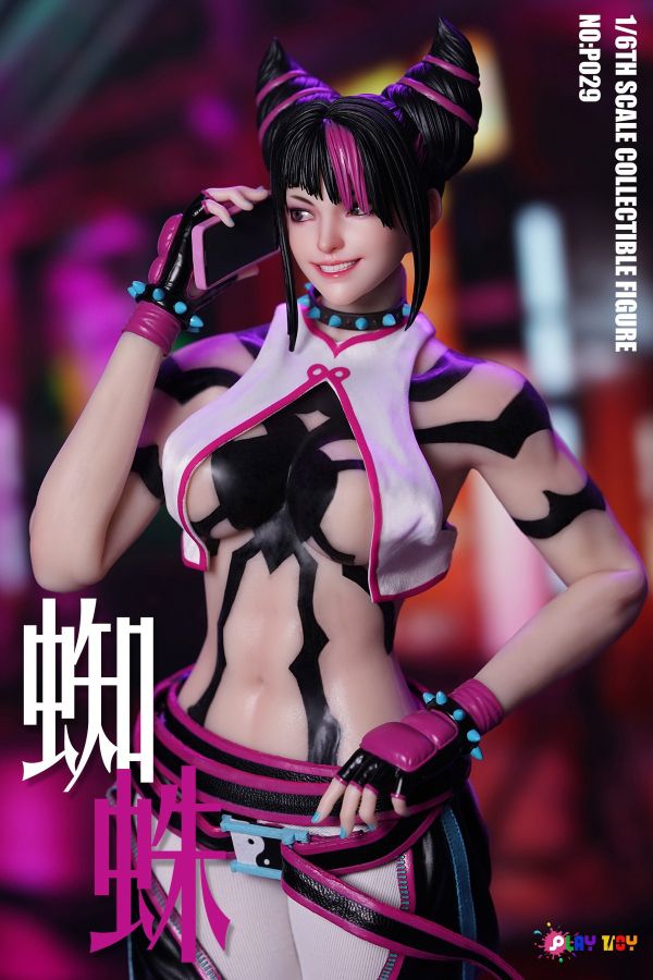【史派克工廠】 預購免運26年Q1 PLAY TOY 1/6 蜘蛛女特工6代 快打旋風6 韓蛛俐 0717 PLAY TOY 1/6 蜘蛛女特工6代 快打旋風6 韓蛛俐