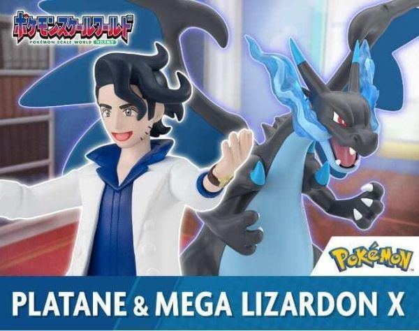【史派克工廠】預購免運8月 盒玩 精靈寶可夢 SCALE WORLD 卡洛斯地區 布拉塔諾博士&超級噴火龍X 0407 盒玩 精靈寶可夢 SCALE WORLD 卡洛斯地區 布拉塔諾博士&超級噴火龍X