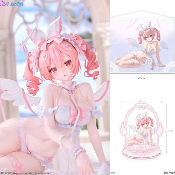 【史派克工廠】預購免運6月 SIKI ANIM Rosuuri 原畫 白兔 Rosu 天使 1/4 特典版 0126 SIKI ANIM Rosuuri 原畫 白兔 Rosu 天使 1/4 普通版