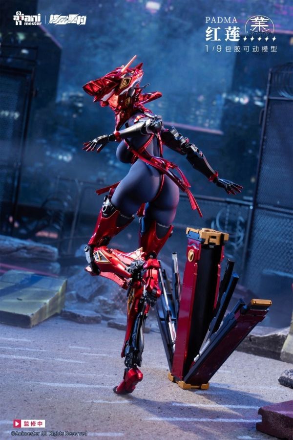 【史派克工廠】預購免運26年Q2 核金重構 紅蓮 Padma 1/9 包膠可動人偶 戰術頭盔磁控光效 0316 核金重構 紅蓮 Padma 1/9 包膠可動人偶 戰術頭盔磁控光效