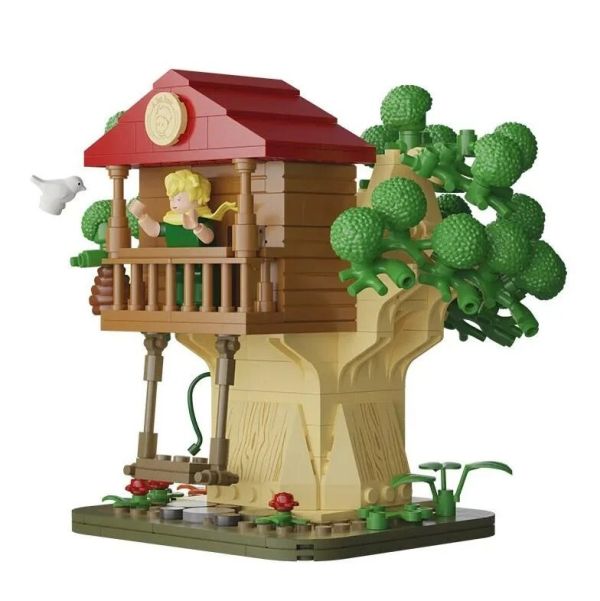 【史派克工廠】結單 預購23年6月 拼奇 小王子 樹屋 收藏積木 0511 拼奇 小王子 樹屋 收藏積木