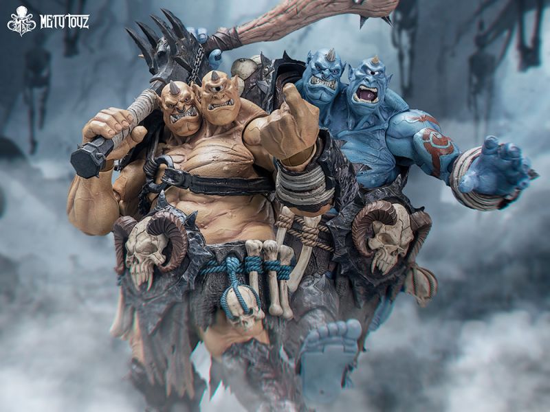 【史派克工廠】結單免運25年Q4 Metytoyz 冒險者世界 碾顱者 奧格魯斯 食人魔戰士 可動人偶 0630 Metytoyz 冒險者世界 碾顱者 奧格魯斯 食人魔戰士 可動人偶