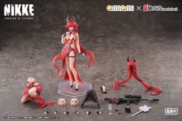 【史派克工廠】結單 免運Q2 蝸之殼 x AmiAmi 勝利女神 妮姬 小紅帽 荒誕紅 1/12 可動 完成品 0821 蝸之殼 x AmiAmi 勝利女神 妮姬 小紅帽 荒誕紅 1/12 可動 完成品