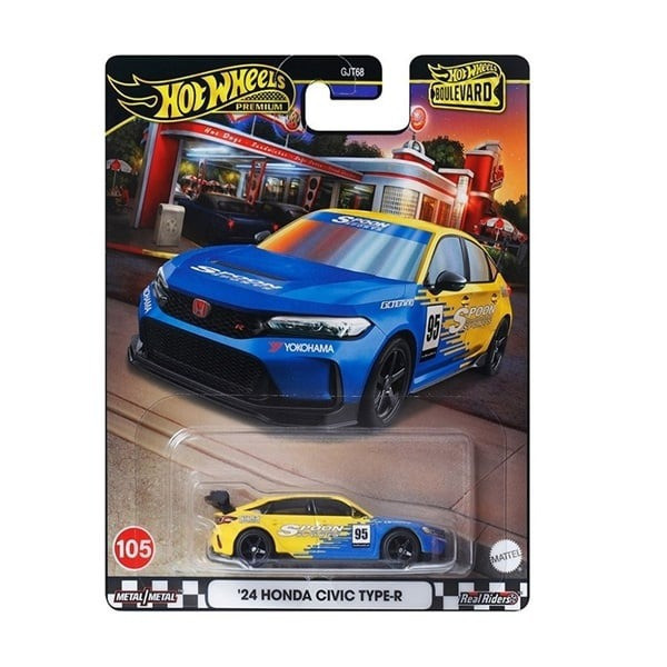 【史派克工廠】結單預購24年9月 Hot wheels 24 本田 Civic Type R HRT61-98 0724 Hot wheels 24 本田 Civic Type R HRT61-98