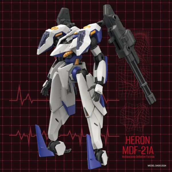 【史派克工廠】現貨免運 綠洲 HG 蒼鷺Heron - 自研發高可動素體 組裝模型 全台灣製造 0926 綠洲 HG 蒼鷺Heron - 自研發高可動素體 組裝模型 全台灣製造