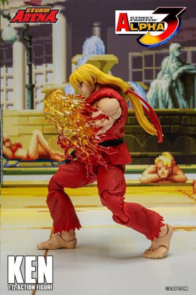 【史派克工廠】結單免運25年Q2 STORM ARENA 1/12 快打旋風 ALPHA 3 肯 Ken 0314 STORM ARENA 1/12 快打旋風 ALPHA 3 肯 Ken