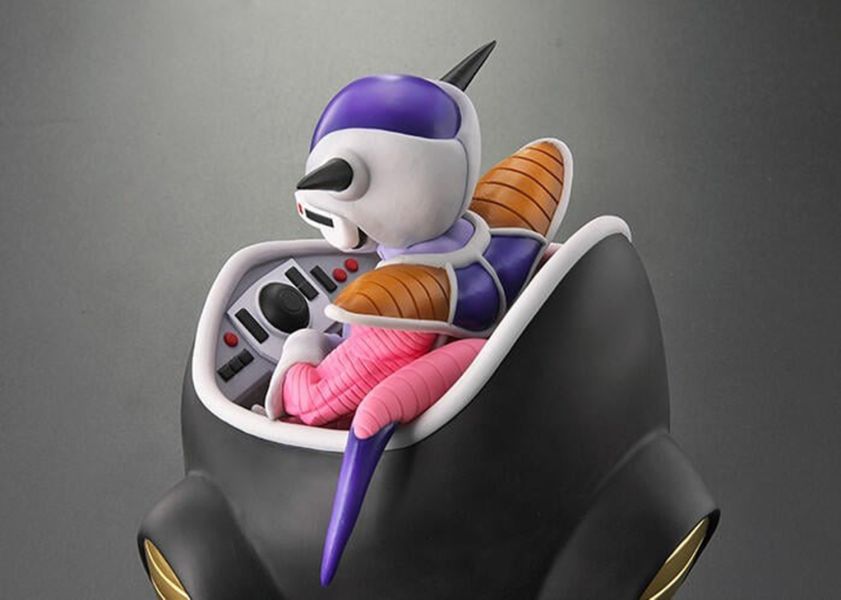 【史派克工廠】結單 23年9月預購免運 PLEX 七龍珠Z 弗力札第一形態與飛船 一般版 約25CM 0607 PLEX 七龍珠Z 弗力札第一形態與飛船 一般版 約25CM