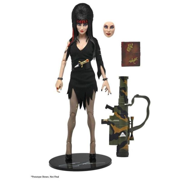 【史派克工廠】結單25年4月 NECA 8吋 艾維拉驚魂 Commando Elvira 可動 0221 NECA 8吋 艾維拉驚魂 Commando Elvira 可動
