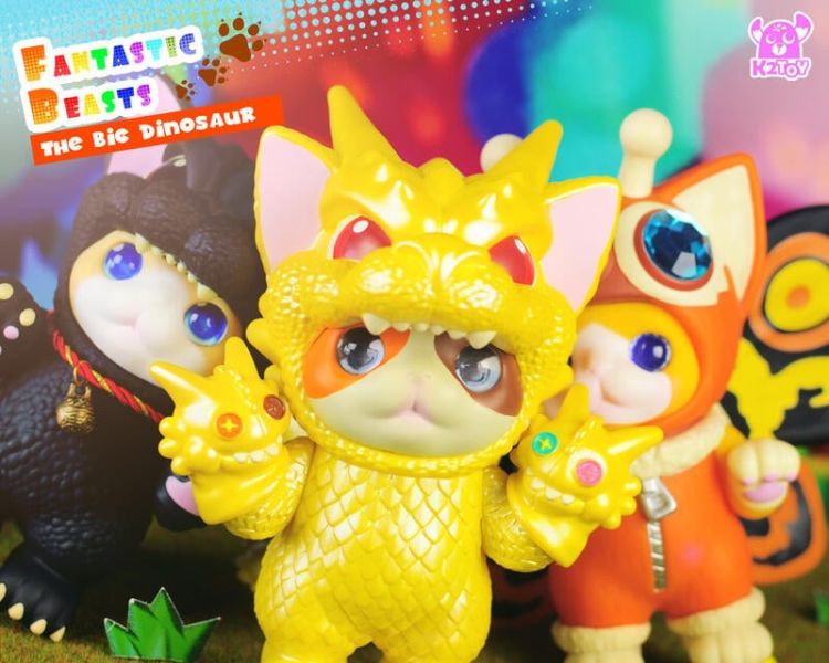 【史派克工廠】結單 預購23年10月 Black seed 御貓 怪獸樂園 軟膠 王翼龍 0807 Black seed 御貓 怪獸樂園 軟膠 王翼龍