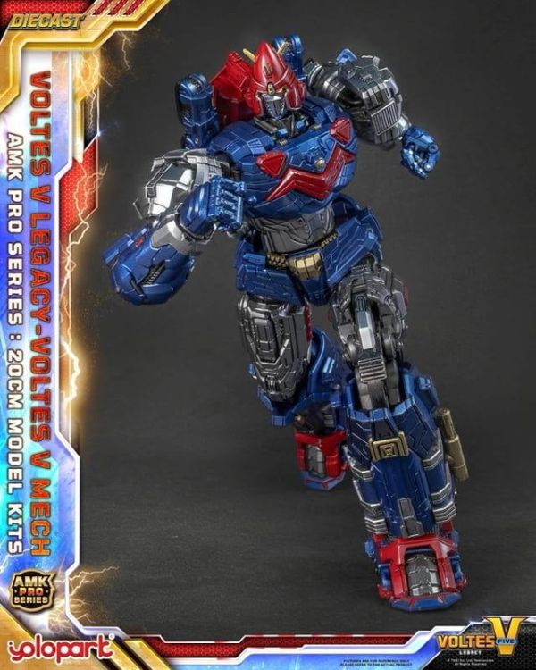 【史派克工廠】結單免運26年4月 Yolopark AMK PRO 超電磁V 波羅5號 合金可動 20cm 0323 Yolopark AMK PRO 超電磁V 波羅5號