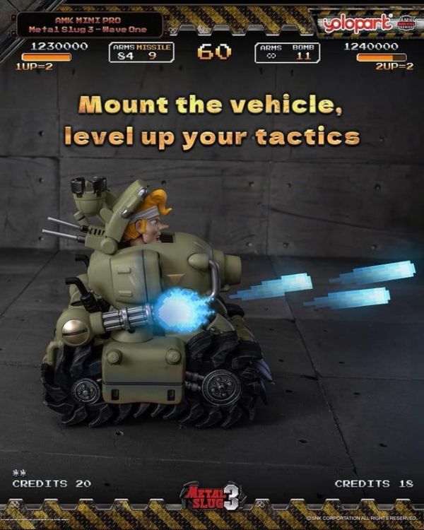 【史派克工廠】結單免運26年Q1 YOLOPARK AMK MINI Pro 越南大戰3 第一彈 0323 YOLOPARK AMK MINI Pro 越南大戰3 合金彈頭3 第一彈