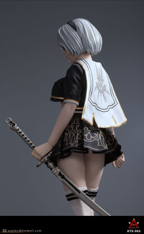 【史派克工廠】預購免運25年Q4 ACPLAY 1/6 尼爾 2B 人造人 性感JK服飾套裝 ATX-062 0711 ACPLAY 1/6 尼爾 2B 人造人 性感JK服飾套裝 ATX-062
