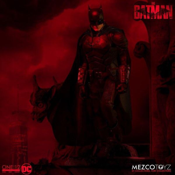 【史派克工廠】現貨 MEZCO One:12 DC 蝙蝠俠 Batman 2022 羅伯派丁森 X0320 MEZCO One:12 DC 蝙蝠俠 Batman 2022 羅伯派丁森