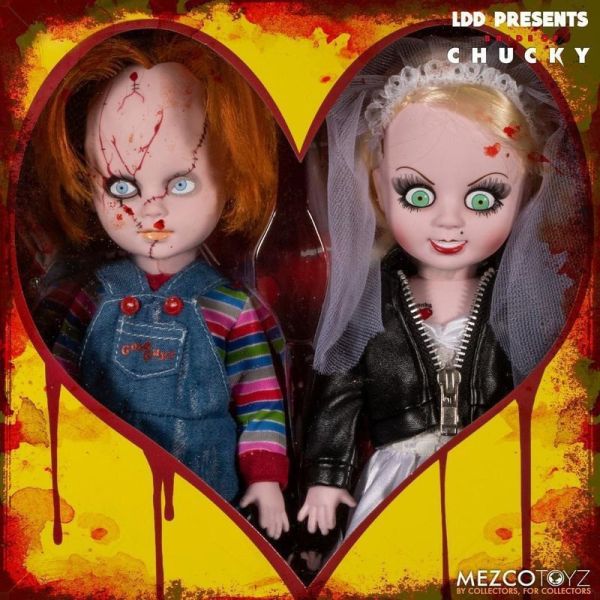 【史派克工廠】結單 預購免運24年12月 Mezco 10吋 LDD 活死人娃娃 恰吉 & 蒂芬妮 雙人組可動 再販 0515 Mezco 10吋 LDD 活死人娃娃 恰吉 & 蒂芬妮 雙人組可動 再販