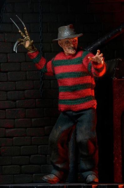 【史派克工廠】現貨 NECA 半夜鬼上床 8吋 佛萊迪 穿衣公仔 0930 NECA 半夜鬼上床 8吋 佛萊迪 穿衣公仔