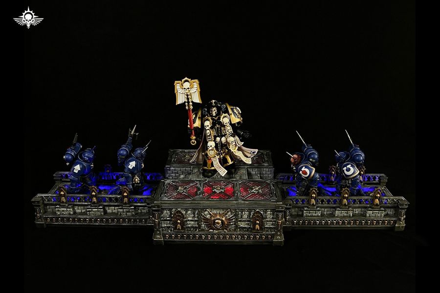 【史派克工廠】結單25年Q2 猩嵐工坊 鋼鐵鑄造 戰鎚 鋼鐵甲板月台 GT002AB 1/12 1/18 0115 猩嵐工坊 鋼鐵鑄造 戰鎚 鋼鐵甲板月台 GT002AB 1/12 1/18