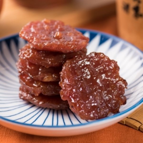 蒜味金錢肉乾 