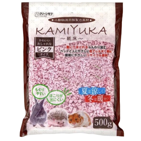 KAMIYUKA小動物紙床500g 