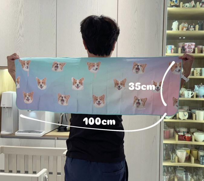 S尺寸：100 x 35cm【星球漸層】快乾巾 S尺寸：100 x 35【星球漸層】快乾巾