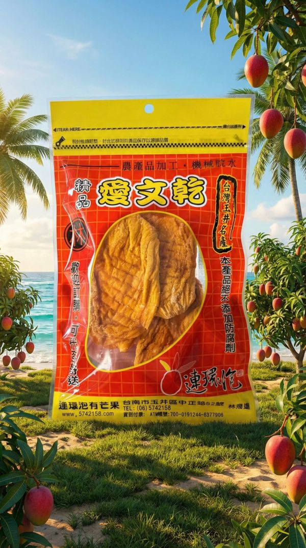 【厚片】愛文芒果乾 (180克) 【厚片】愛文芒果乾