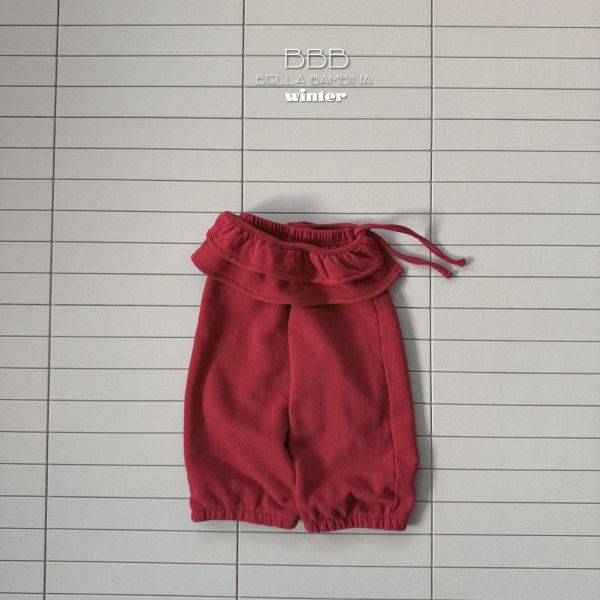 可拆式雙層綁帶長褲｜2COLORS 